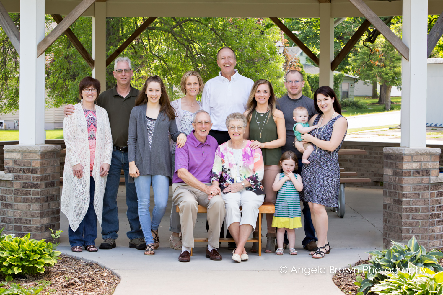Angela Brown Photography Extended Family Portrait Photographer